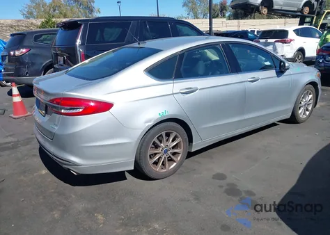 2017 Ford Fusion Se из США, поврежденный, VIN 3FA6P0HDXHR275874